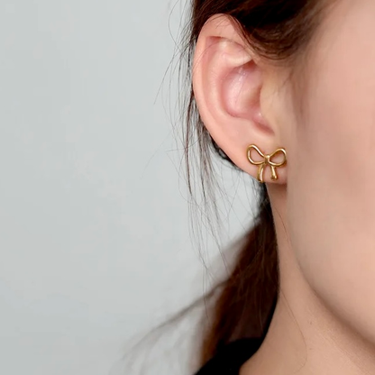 Lady | Boucles d’oreilles en acier inoxydable