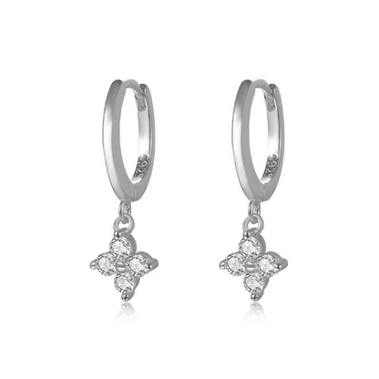 Millie | Boucles d’oreilles en argent plaquées à l’or 18 carats