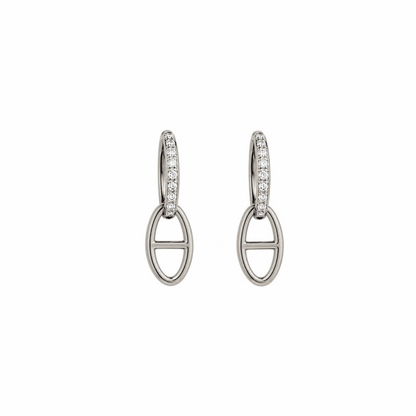 Boucles oreille nez cochon 