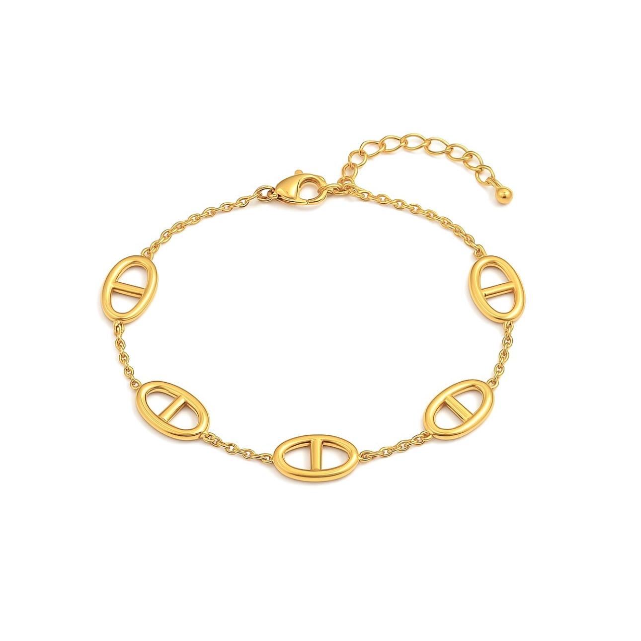 Bracelet maille en acier inoxydable 