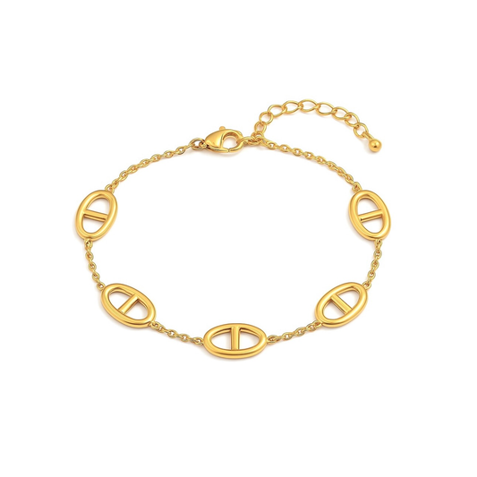 Bracelet maille en acier inoxydable 