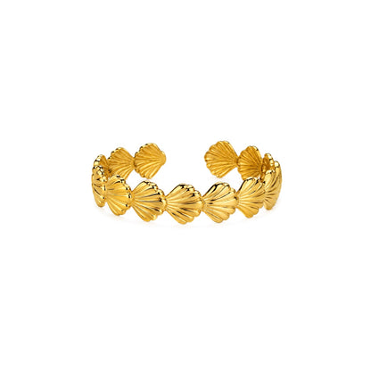 Bracelet coquillage en acier inoxydable 