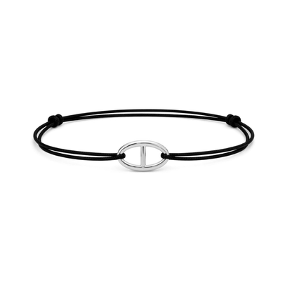 Bracelet maille marine acier inoxydable ajustable 