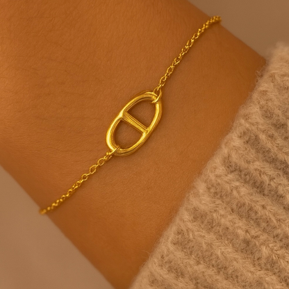 Bracelet maille en acier inoxydable 