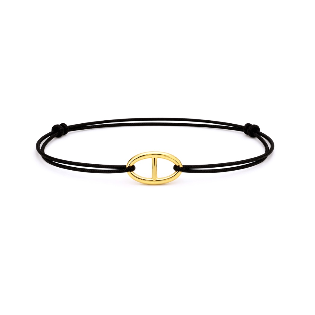 Bracelet maille marine acier inoxydable ajustable 