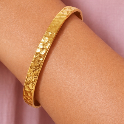 Bracelet martèle ajustable 