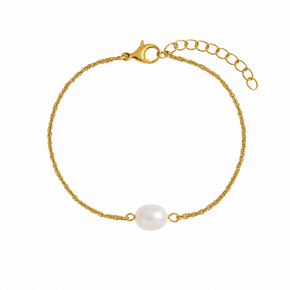 Bracelet perle en acier inoxydable 