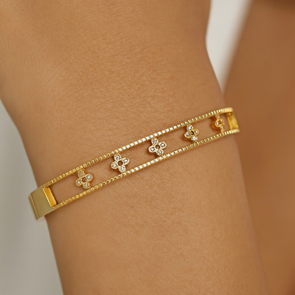 Jonc trèfles en acier inoxydable 