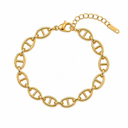 Bracelet maille marine en acier inoxydable 