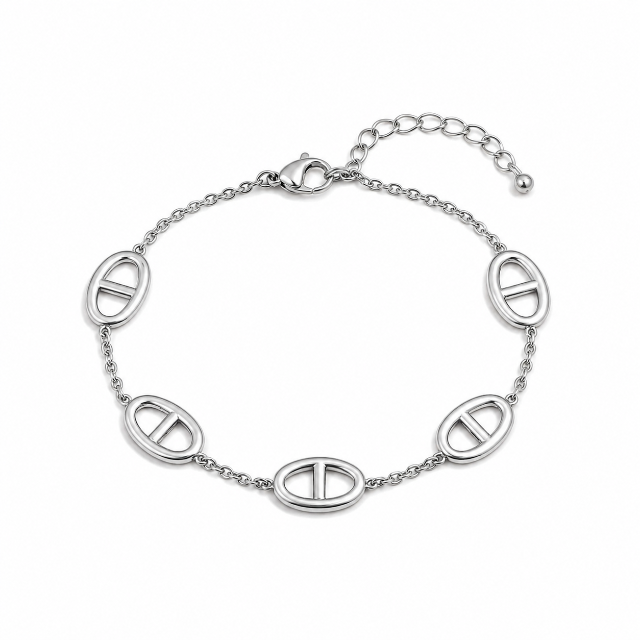 Bracelet maille marine argent pas cher 