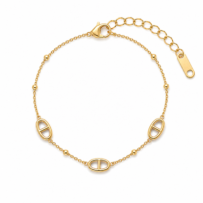 Bracelet maille en acier inoxydable 
