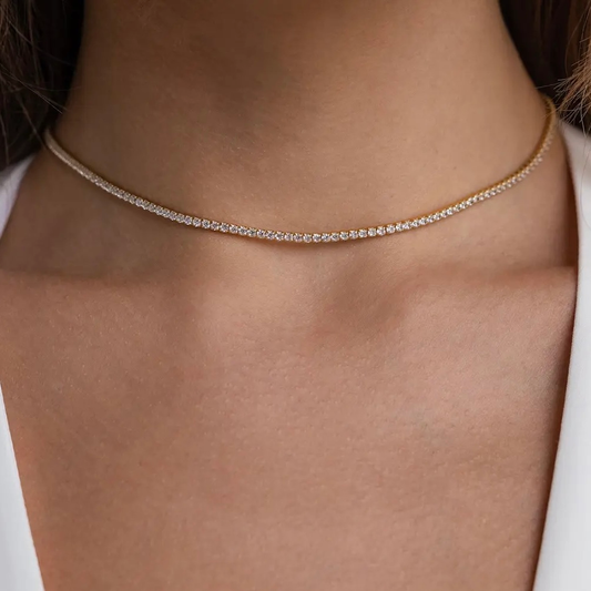 Diamanta | Collier en acier inoxydable