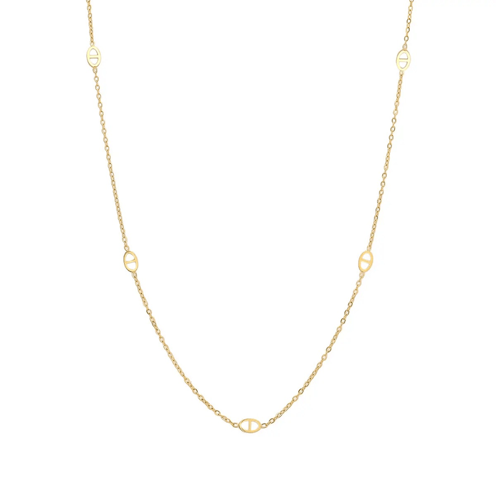 Collier Élégance -acier inoxydable main image 1