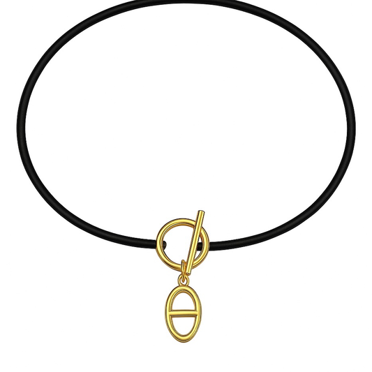 Luna | Collier en ras du cou en acier inoxydable
