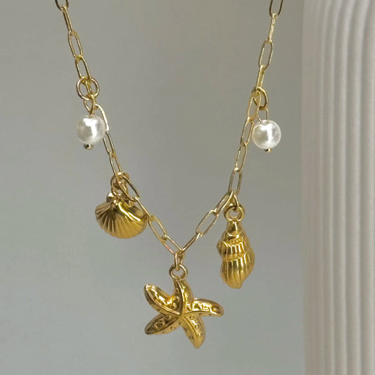 Collier Charms acier inoxydable 