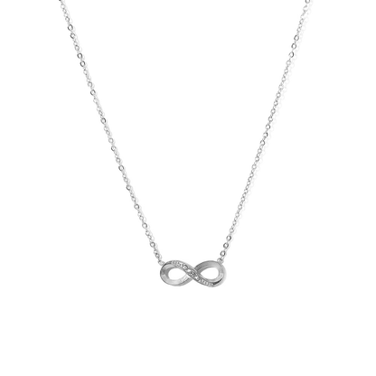 Amour Infini | Collier en acier inoxydable