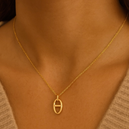Collier maille en acier inoxydable 
