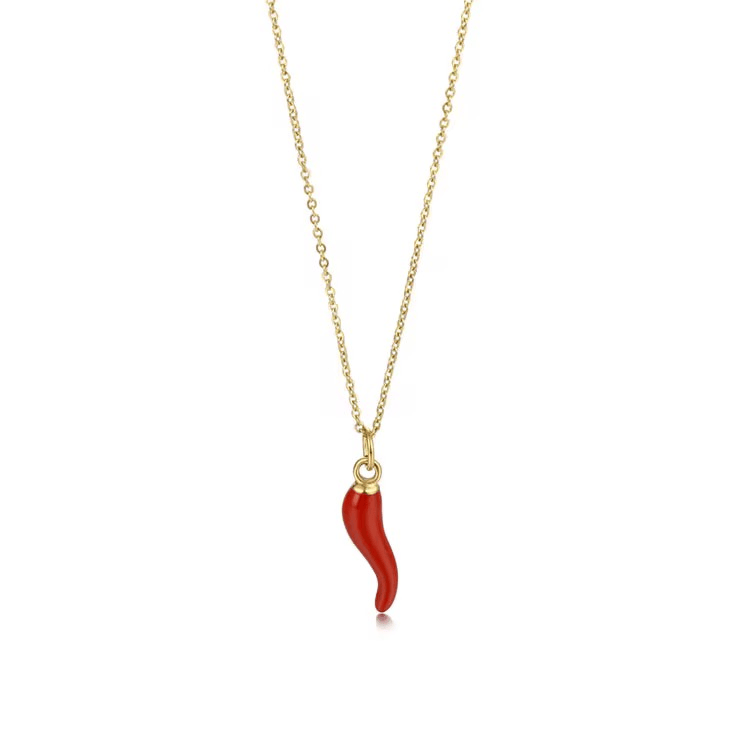 Collier piment en acier inoxydable 