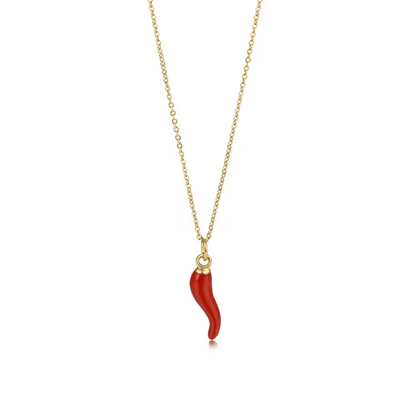 Collier piment en acier inoxydable 