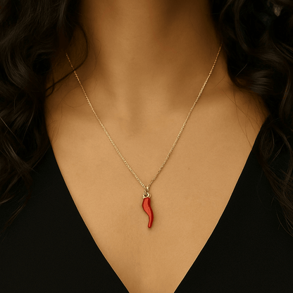 Collier piment en acier inoxydable 