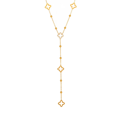 Collier y en acier inoxydable 