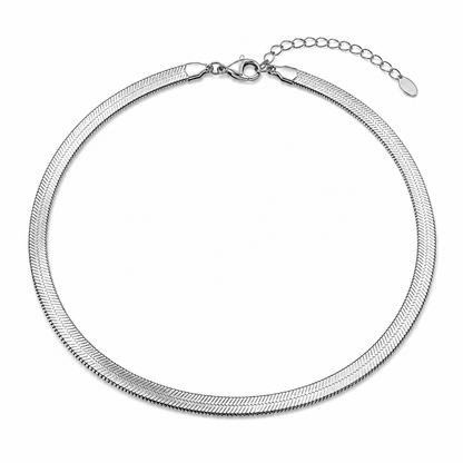 Collier serpent en acier inoxydable 