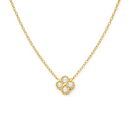 Collier trèfle en acier inoxydable 
