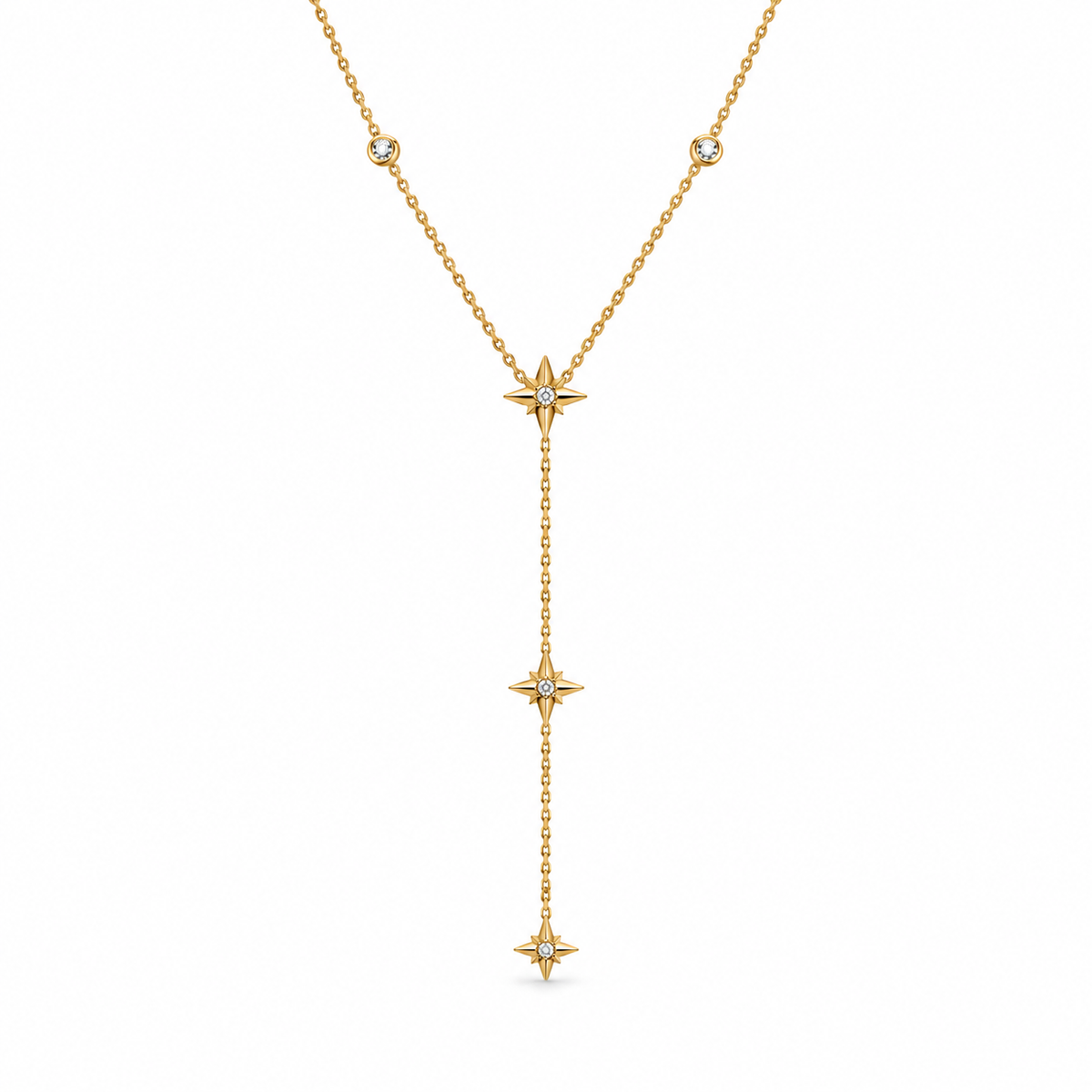 Eva | Collier Y en acier inoxydable