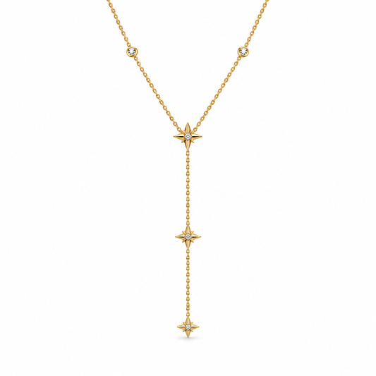 Eva | Collier Y en acier inoxydable