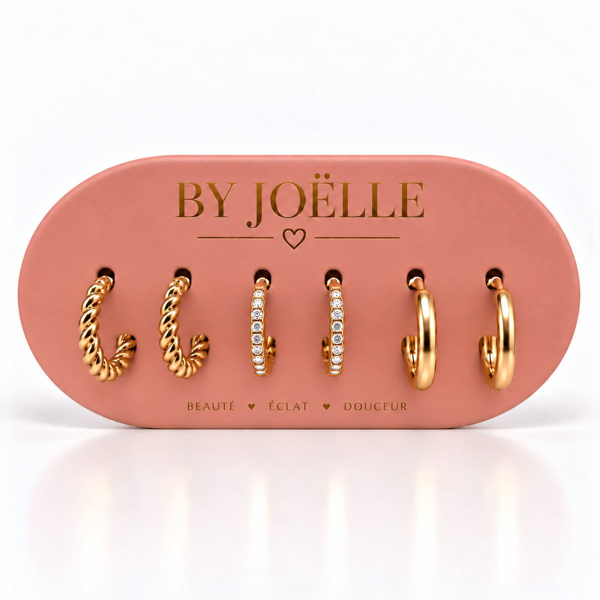 Trio boucles d’oreilles